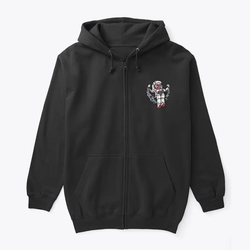 Moonman Zip up Hoodie